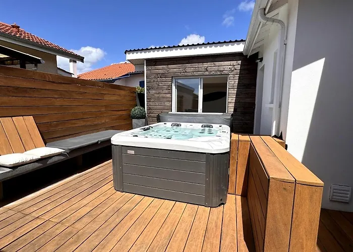 Willa Manolita Les Bains Avec Jaccuzi Andernos-les-Bains